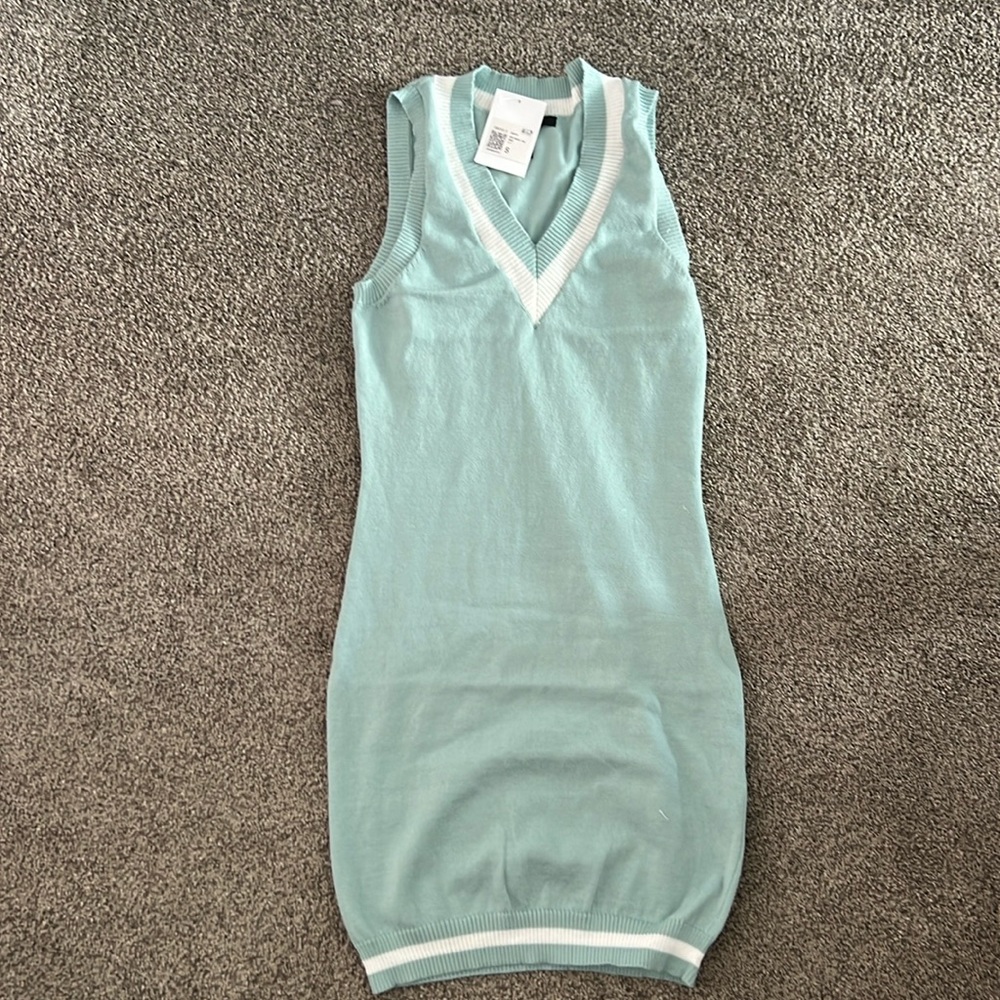 Forever 21 dress.  Brand new with tags.  Beautiful green/blue color.